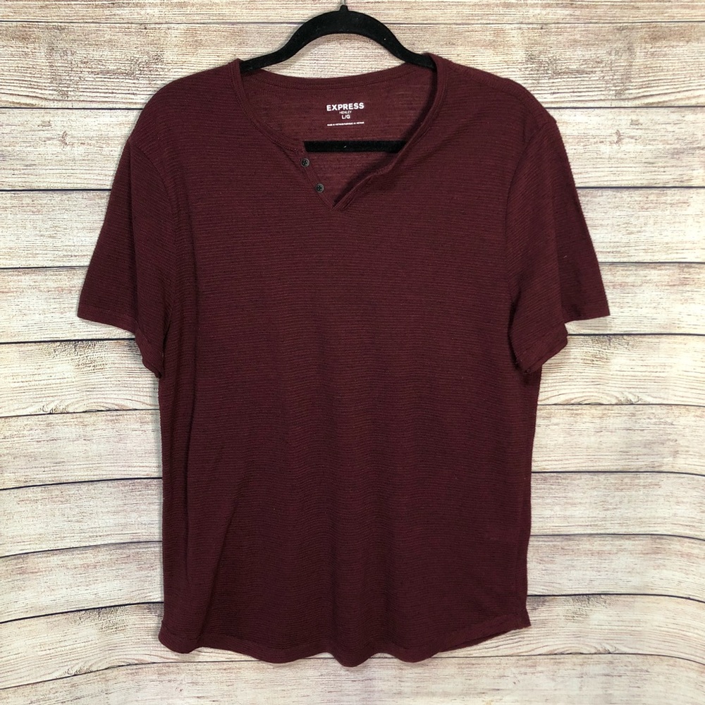 Express: Short Sleeve Henley